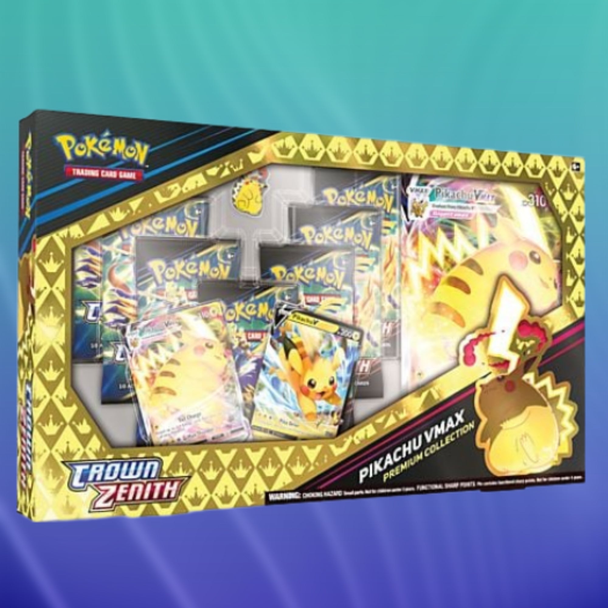 Crown Zenith - Pikachu Vmax Premium Collection (US-EXKLUSIV / 7 BOOSTER) (EN)