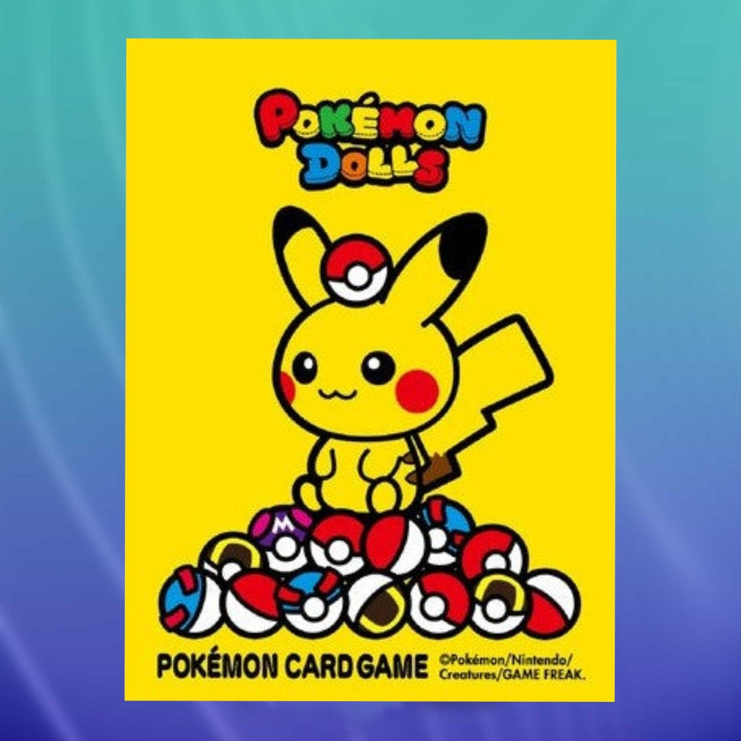 Pokémon JP Sleeves -  Pikachu Pokémon Dolls